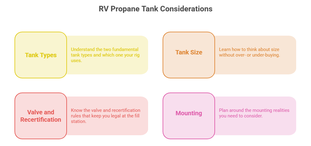 RV Propane Tank Considerations
